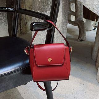 Flap Crossbody Bucket Bag