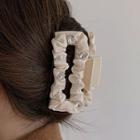 Rhinestone Shirred Hair Claw