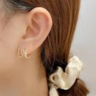 Layered Rhinestone Earring E2756 - 1 Pair - One Size