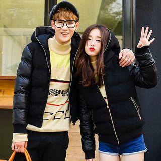 Couple Long Padded Jacket