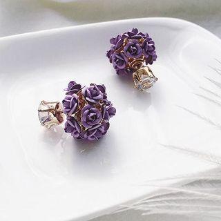 Rose Stud Earring