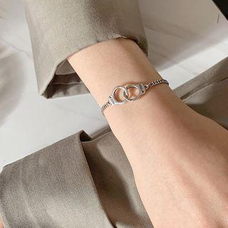 925 Sterling Silver Handcuff Bracelet Handcuff Bracelet - One Size