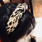 Leopard Print Knot Headband Leopard - One Size