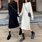 Knitted Loose-fit Shift Dress