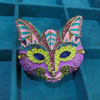 Elephant / Cat Rhinestone Alloy Brooch