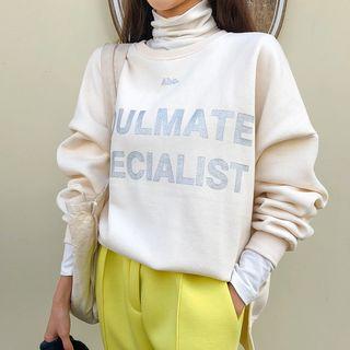 L Me Letter Loose-fit Sweatshirt