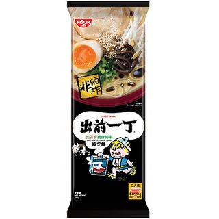 Demae Iccho Bar Noodle - Black Garlic Oil Tonkotsu Flavour (serves 2) Black Garlic Oil Tonkotsu Flavour - 1 Pack Serves 2