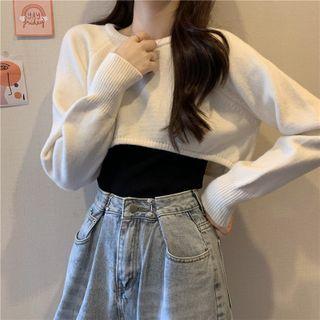Crop Sweater / Camisole