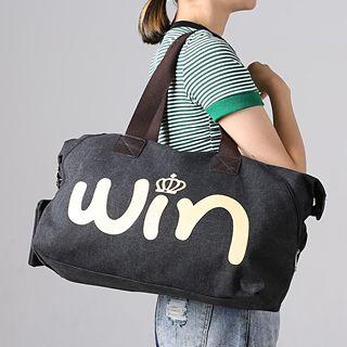 Letter Canvas Carryall