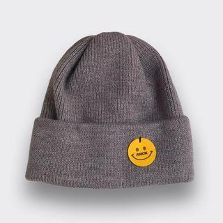 Smiley Patch Beanie
