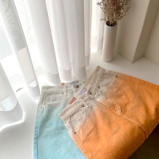 Gradation A-line Skirt