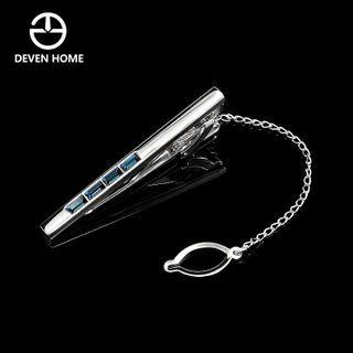 Rhinestone Alloy Tie Clip