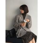 Single-breasted M Lange Jacket With Belt