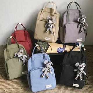 Duck Charm Tie-dyed Backpack