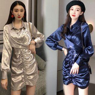 Glitter Shirt Dress