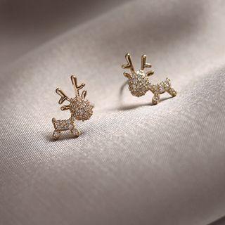 Deer Alloy Earring