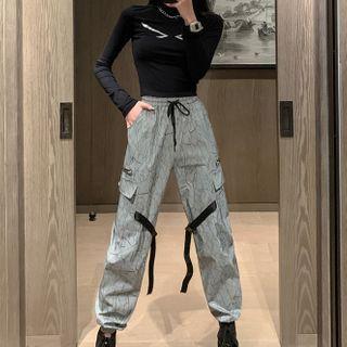 Harem Cargo Pants / Top / Set