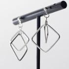 Wirework Earring 1 Pair - S925 Silver - Silver - One Size