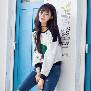 Tree Print Sweatshirt