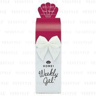Homei - Weekly Gel Nail Ne-64 Ros  Rouge 1 Pc