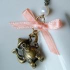 Sweetie Ribbon Pearl Kettle Necklace