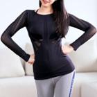 Quick Dry Long-sleeve Sports Top