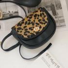 Leopard Print Crossbody Bag As Shown In Figure - One Size