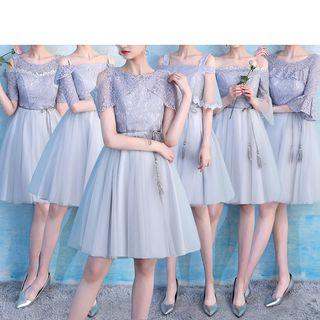A-line Short Bridesmaid Dress (various Design)