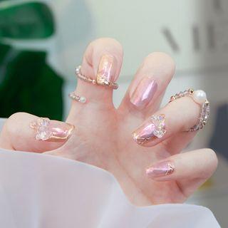 Butterfly Nail Art Decoration Sp960 - Set Of 8 - One Size