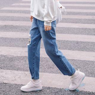 Panda Patch Jeans