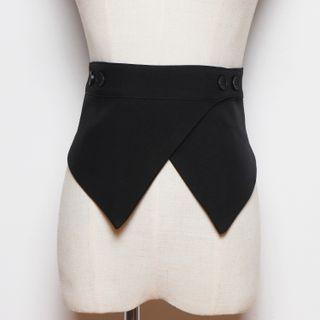 Peplum Belt Black - One Size