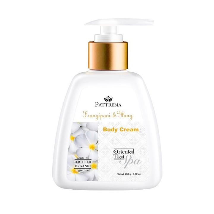 Pattrena - Oriental Thai Spa Body Cream Frangipani & Ylang 250g