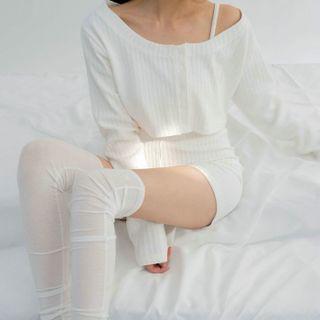 Round-neck Button-up Cropped Cardigan