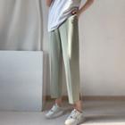 High Waist Tapered Dress Pants (various Designs)