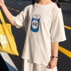 Short-sleeve Can Print T-shirt
