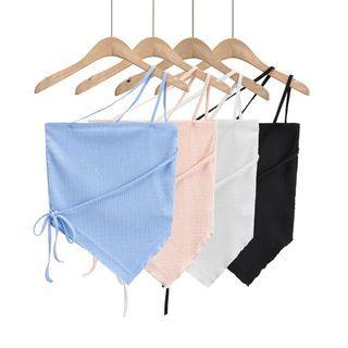 Asymmetrical Drawstring Camisole Top