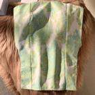 Strapless All-over Print Camisole Top Green Leaf - White - One Size