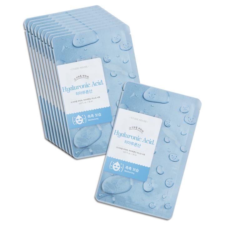 Etude House - New I Need You, Hyaluronic Acid! Mask Sheet Set 10 Pcs