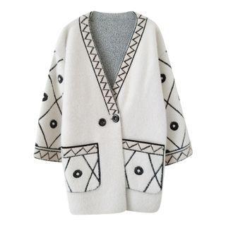 Pattered Cardigan