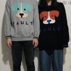 Couple Matching Dog Pattern Sweater
