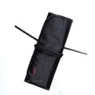 Fabric Makeup Brush Case One Size - One Size