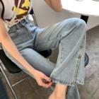 Boot-cut High-waist Jeans