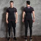 Workout Set: T-shirt + Leggings + Shorts