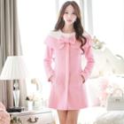 Bow-accent Cape Coat