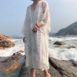 Midi Chiffon Jacket