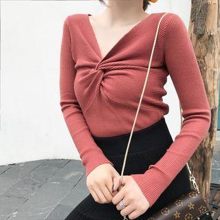 Twisted Knit Top