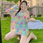 Smiley-face Loose Light T-shirt