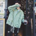Stand-collar Loose-fit Parka