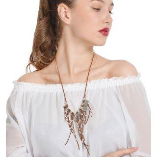 Embellished-drop Necklace