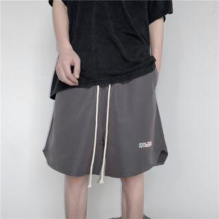 Drawstring Waist Sport Shorts